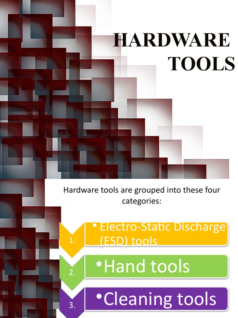 HARDWARE Tools PDF