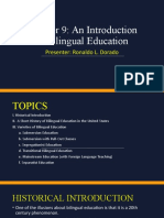 PPT2 Report On Bilingualism