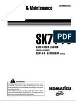 Komatsu Sk714 Uso e Manutenzione