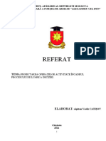 Proiectarea Operațiilor Activitate În Cadrul Procesului de Luare A Deciziei Catisov V