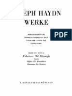 Haydn - L'Anima Del Filosofo