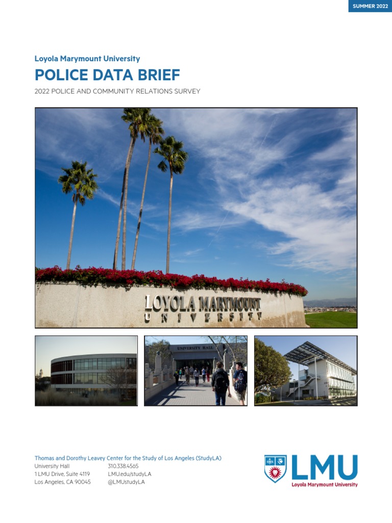 Study On Police and Community Relations in Los Angeles | PDF | Los ...