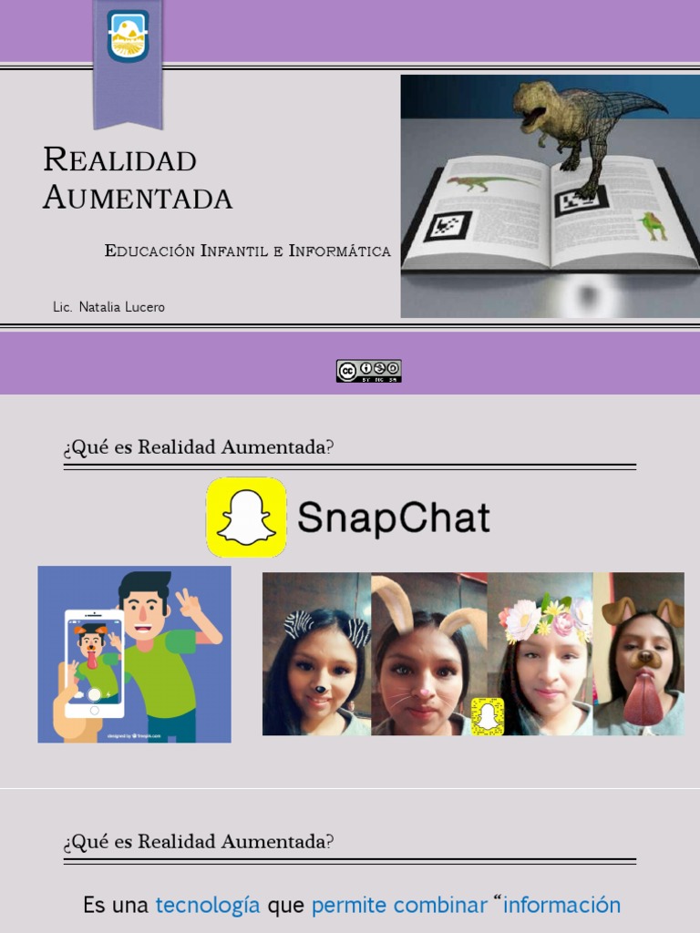 Realidad Aumentada en Educación Infantil | PDF | Realidad aumentada ...
