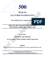 7 PSC Math Past Papers