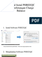 Tutorial Instal PHREEQC Dan Perhitungan Charge Balance