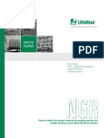 NGR WHITE PAPER. How To Select The Proper Neutral-Grounding Resistor For A High-Resistance Grounded Electrical System