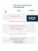 HM Teacher STEP GUIDE