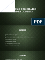 Chapter 6 - Job Order Costing