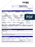 Solicitud de Crédito Social para trabajadora dependiente