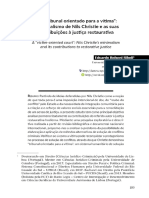 Vista Do Um "Tribunal Orientado para A Vítima" - o Minimalismo de Nils Christie e As Suas Contribuições À Justiça Restaurativa