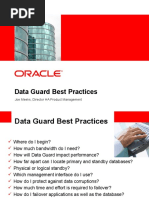 Data Guard Best Practices