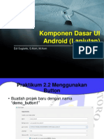 TOPIC 2 Ke 2. EDI - Mobile1 - Komponen Android (Cont)