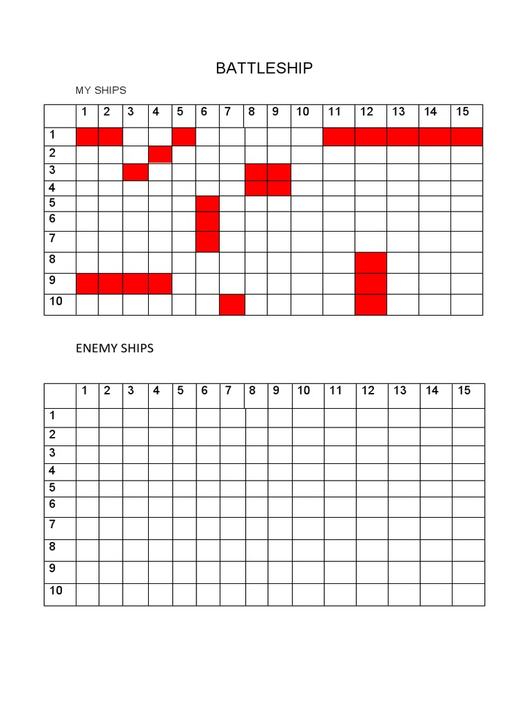 BATTLESHIP Numbers PDF