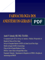Aula Farmacologia Dos Anestesicos Gerais e Locais