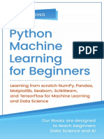 Python ML Beginners Scikitlearn