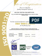 1.1 ISO Certificates