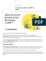 Qué Es La Propuesta Única de Ventas o USP 3 Especialistas Responden