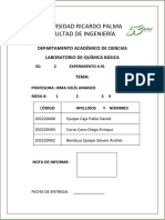 Química Básica - Informe