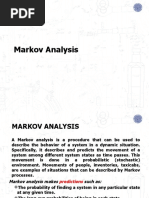 Markov Analysis