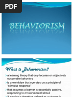 Behaviorism