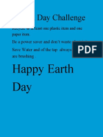 Earth Day Challenge