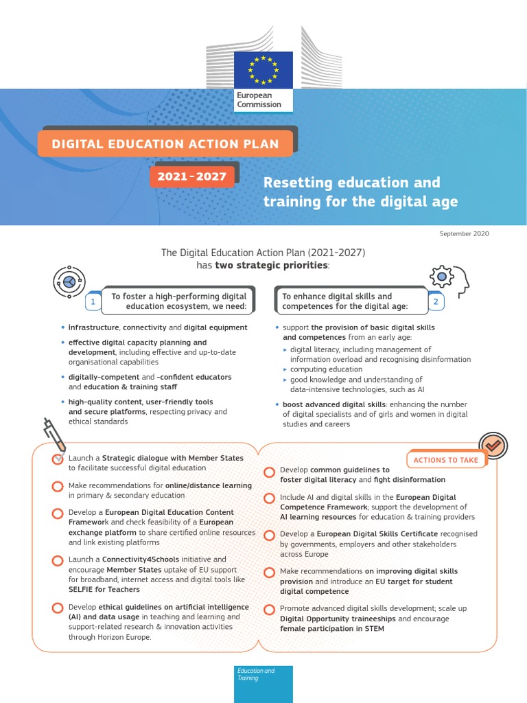 Digital Education Fact Sheet | PDF