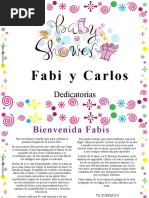 Programa de Baby Shower Cristiano | PDF | Amor