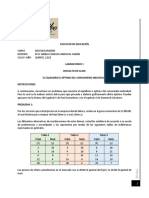 Laboratorio 1 Equilibrio Consumidor