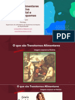 Transtornos Alimentares Terapia Cognitiva e Terapia Dos Esquemas