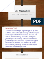 Soil Mechanics L1