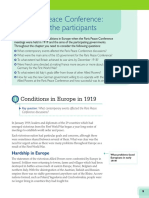 The Paris Peace Conference - Aims of The Participants