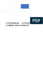 Universidad Autonoma Gabriel Rene Moeeno