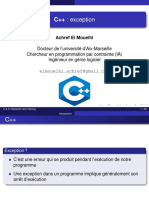 Cours CPP Exception