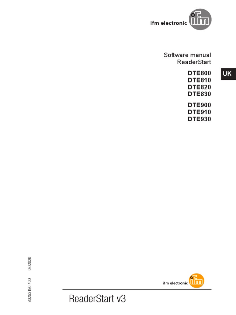 Software Manual EN PDF Ip Address I Pv6