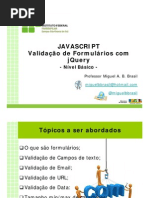 Download JQUERY - Validao de Formulrios by Miguel Bauermann SN59990837 doc pdf