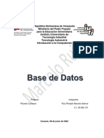 Base de Dato