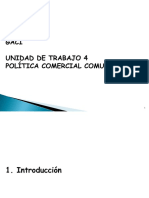 GACI UD 4 - Política Comercial Comunitaria (Esquema)