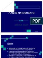 Plan de Matenimiento