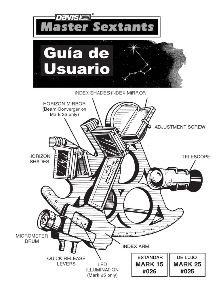 Davis Instruments, Sextante | PDF | Longitud | Dom