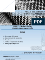 T3. - Organizacion y Ctrol. de La Producción