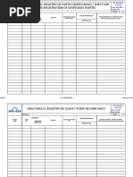 Formato de Scrap | PDF | Finanzas y dinero