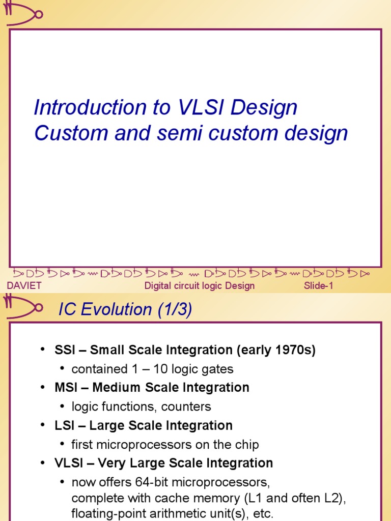 Vlsi Design Slides | Download Free PDF | Integrated Circuit | Mosfet