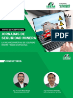 Programa - Jornada de Seguridad Minera - Septiembre