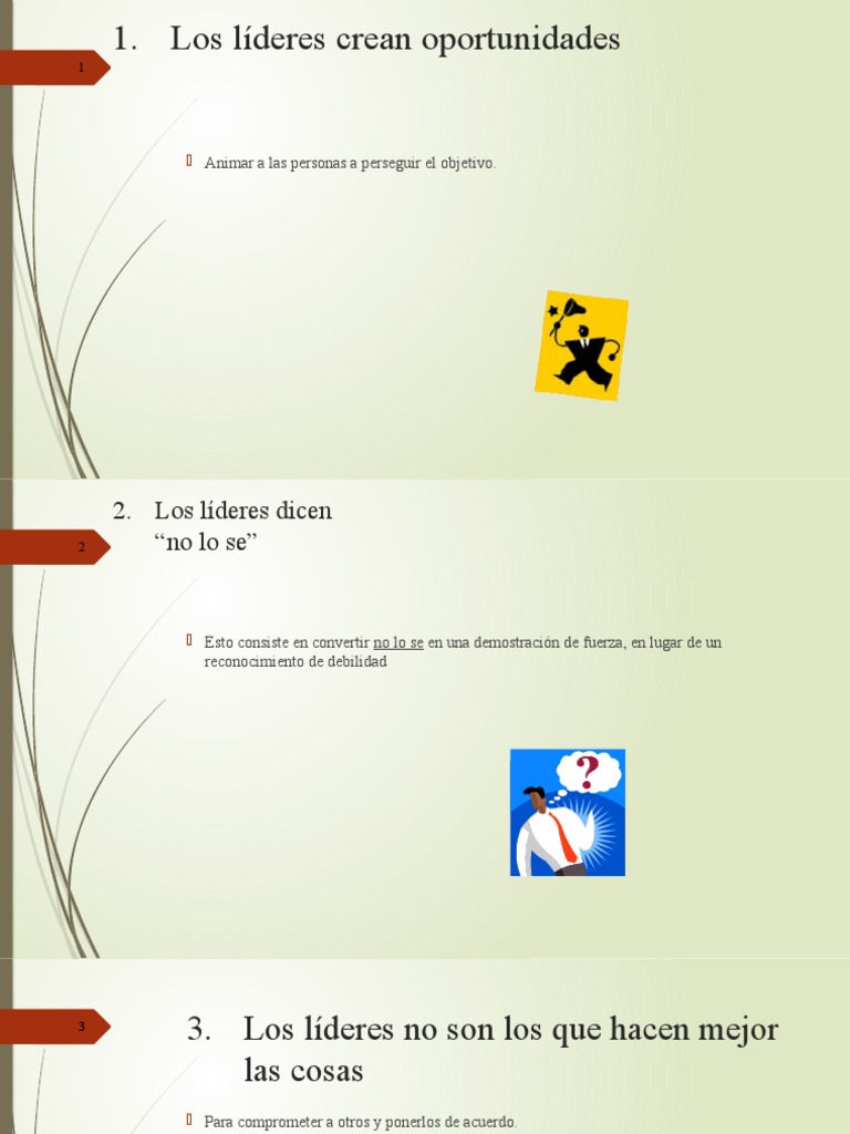 Claves del liderazgo efectivo y su impacto | PDF | Crecimiento personal ...