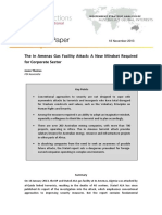 FDI Associate Paper - The in Amenas Gas Facility Attack - A New Mindset Required For Corporate Sector