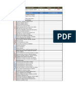 Formato Checklist Inspección Ambiental