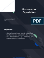 TGP 6 Formas de Oposiciòn