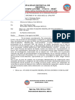 Informe A Defensa Civil MDO