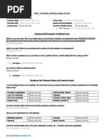 ESIS Escalator Substance Impact Scale