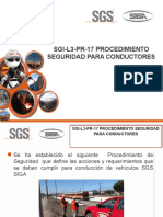 Sgi-L3-Pr-17 Seguridad para Conductores